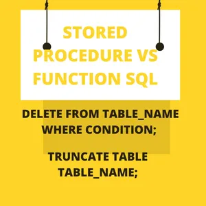 What is the difference between "Stored Procedure" and "Function"?